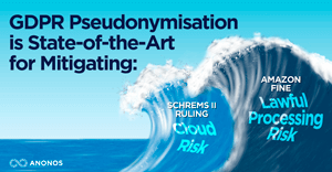 Identifying Data Maybe Unlawful ; GDPR Pseudonymisation is State of-the-Art for Mitigating “Cloud Risk” and “Lawfulness of Processing Risk”